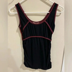 Organic Tree of Life Tank Size Small Black and Red Lace Back